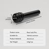 Universal Car Door Lock Knob Pull Pins Aluminum Alloy Security For Mercedes Benz AMG A B C E S G Class W201 W210 W108 W205 W203