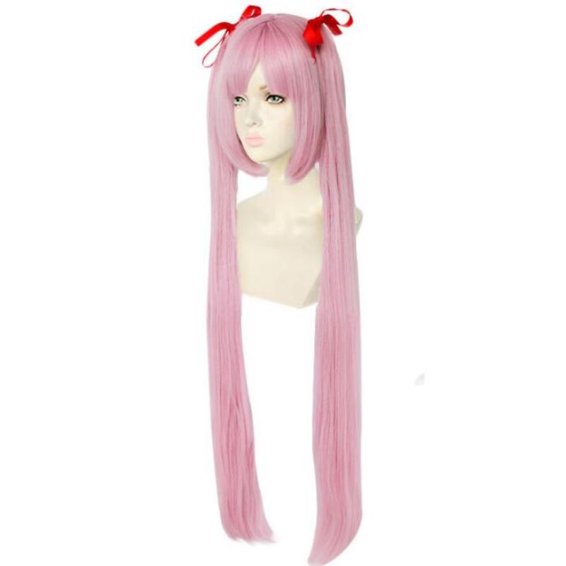 Anime femei perucă lungă Cosplay Danganronpa Utsugi Kotoko Costum Dangan Ronpa un alt episod păr rezistent la căldură ( Fără articole pentru cap )