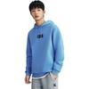 Anta Basketball Series Back Print Letter Casual Pullover Hoodie Men Tops Light-Purple Blue 152411734-5