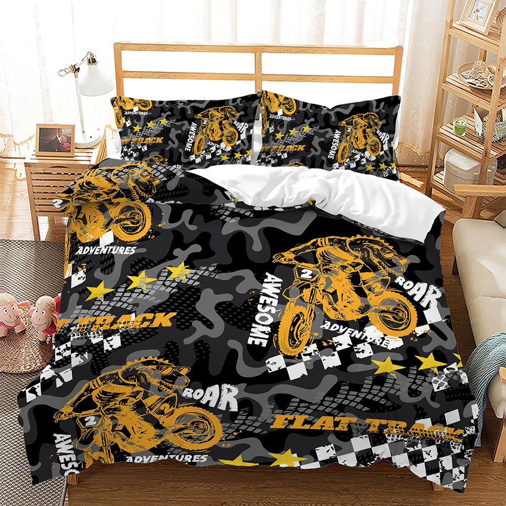 

Иллюстрация Серия Животные Динозавры Красочный 3D Набор Лоскутного Одеяла Трехпредметный Цифровой Комплект 135 * 200 (two-piece set) 90g