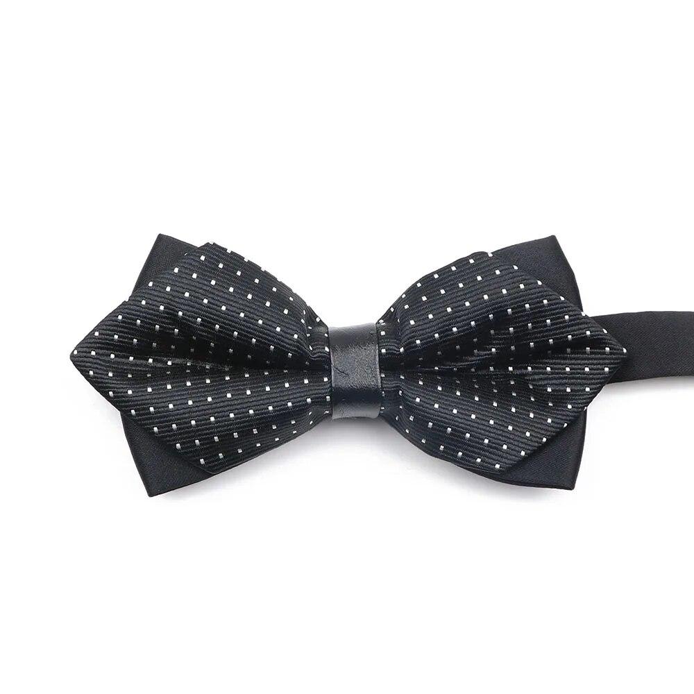 Men Bow Ties Groom Wedding Fashion Adjustable Tuxedo Bowtie Business Colorful Neckties