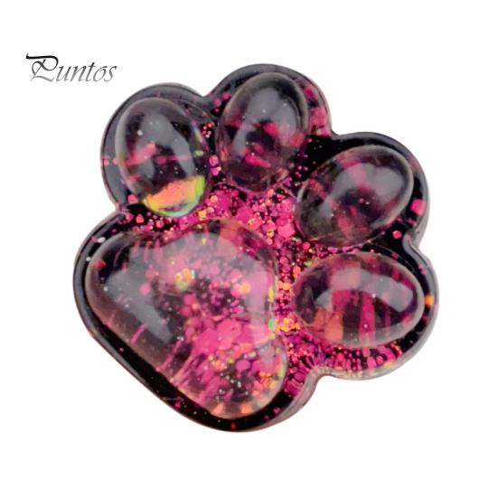 

Прозора іграшка для стискання котячої лапи Тривога Зняття стресу Блиск Кошеня Лапа Сенсорна іграшка Діти Підлітки Дорослі М’яка м’ячик для стресу Лапа тварини Непосидна іграшка червоний