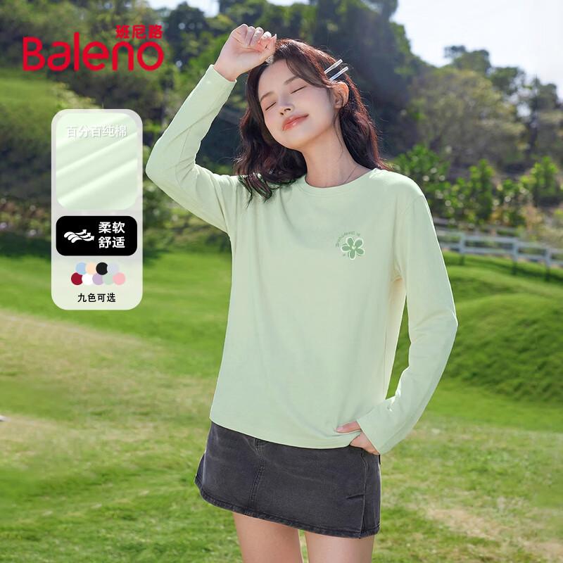 Baleno Women s Pure Cotton Long Sleeve T-Shirt M