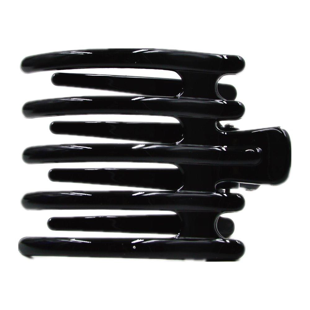 Rolled Up Headwear 3.5 inches Hair Claw Hair Clip Comb Curly Hair Wear for Women and Girls