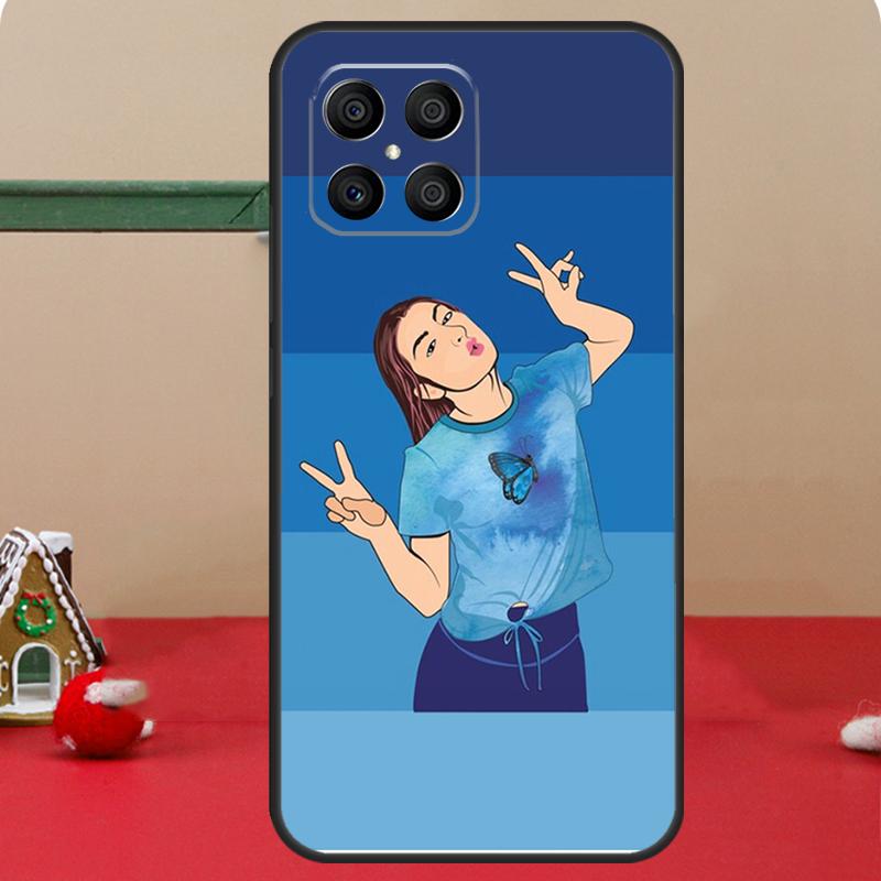 Charli D'Amelio Case For Honor Magic 6 7 8 Pro Honor 400 200 70 90 Lite X8c X8b X9a X9b X9c X9d Win RT Cover