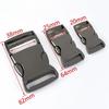 Meetee 2/5Pcs 20-38mm Metal Quick Release Buckle Backpack Side Clip Buckles Safety Webbing Adjustable Clasp Carabiner Accessory