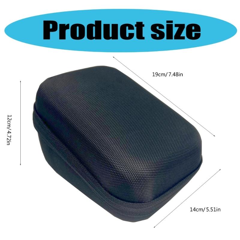 Sphygmomanometer Upper Arm Blood Pressure Monitors Device Storage Case Carrying Bag Lightweight EVA for Travel Home Use