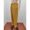 Women's Fall Corduroy Pants High Waist Relaxed Straight Leg Trousers Solid Color Casual Lounge Pant