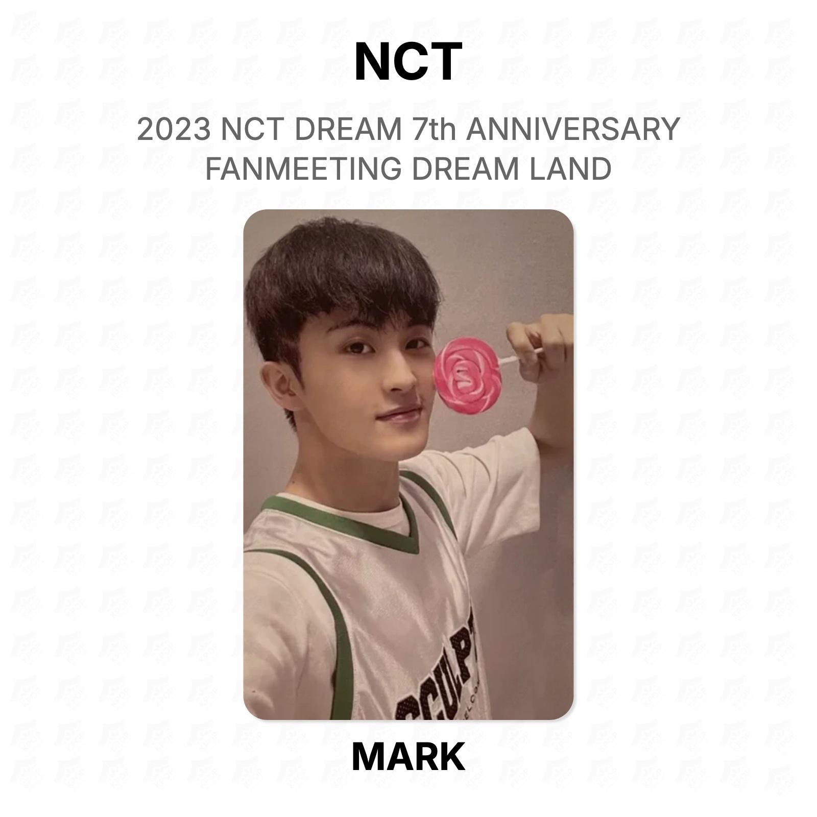 NCT 2023 NCT DREAM 7-я годовщина ФАН-МИИТИНГ DREAM LAND Официальная фотокарточка MARK