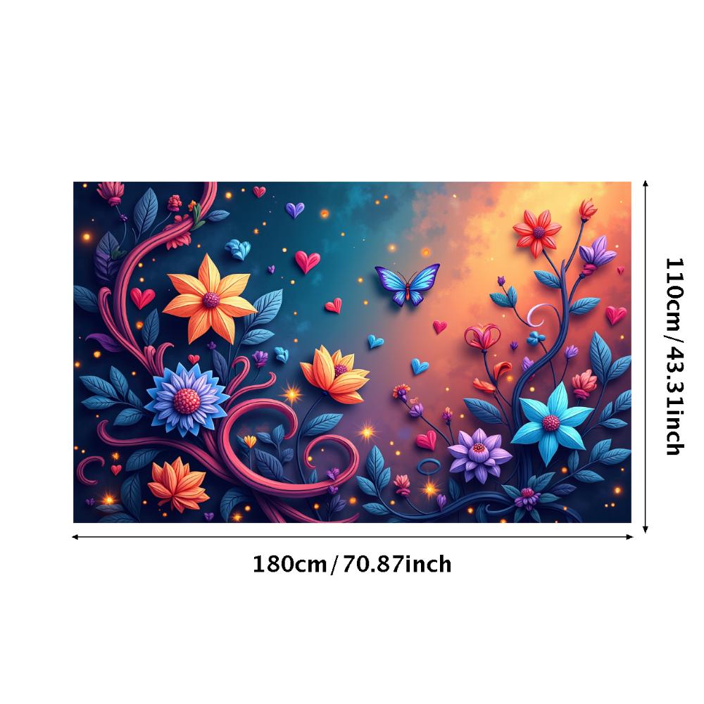 Backdrop 3D Installations Decor Abstract Banner For Party Trade Show Exhibition