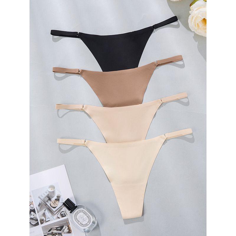 826 Color Discount Fashion Sports T-Shaped Panties Female Low Waist Sexy Antibacterial Cotton Crotch Female Thin Belt Seamless T-Back