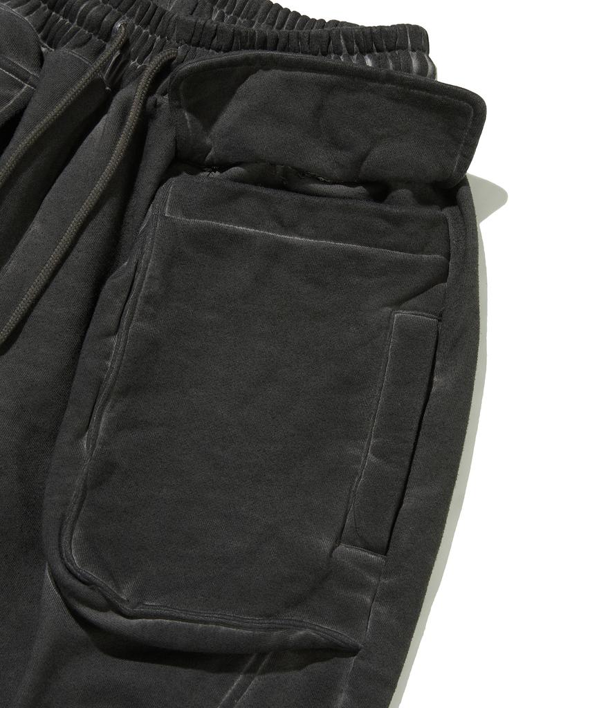 Seuweideu Cut Out Sweat Pants [Black]