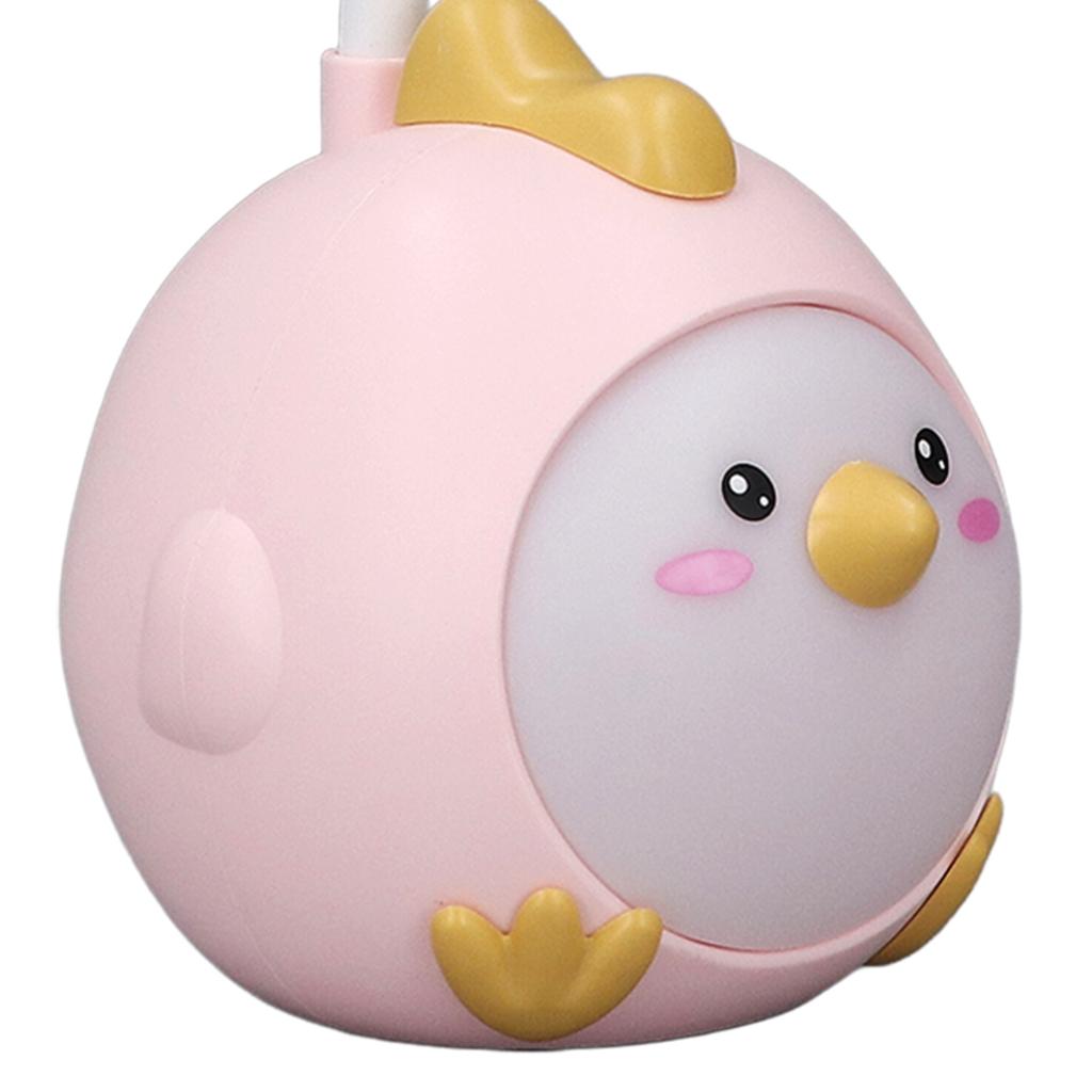 Cute LED Desk Lamp for Student 360 Degree Adjustment USB Charging Soft Light Table Lamp Night Lamp for Home Dorm