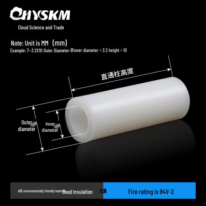M3 Nylon Through-hole Insulating Spacer Sleeve and Washer