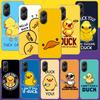 Funny Cute Yellow Duck You Phone Case For Xiaomi Poco X7 X6 X5 Pro F7 Ultra Redmi 15C 15 13 13C 12 12C 10 10A 10C 9 9A 9C 9T Cov