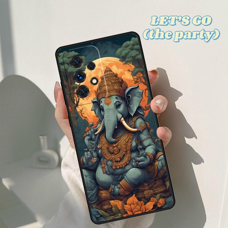 Ganesh Elephant God phone case For Samsung Galaxy A42 A31 A40 A51 A71 A32 A80 A91 A52 A72 A73 A20e A21S A50 A70 A11 A12 Cover