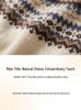 Retro Red Fair Isle Round Neck Knit Sweater - Autumn Winter Lazy Style