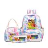 Sprunki teen student schoolbag rhythm box cartoon large capacity cute backpack three-piece set 3
