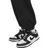 Nike Solid Color Logo Embroidered Jogger Pants Women Bottoms Black DQ5801-010