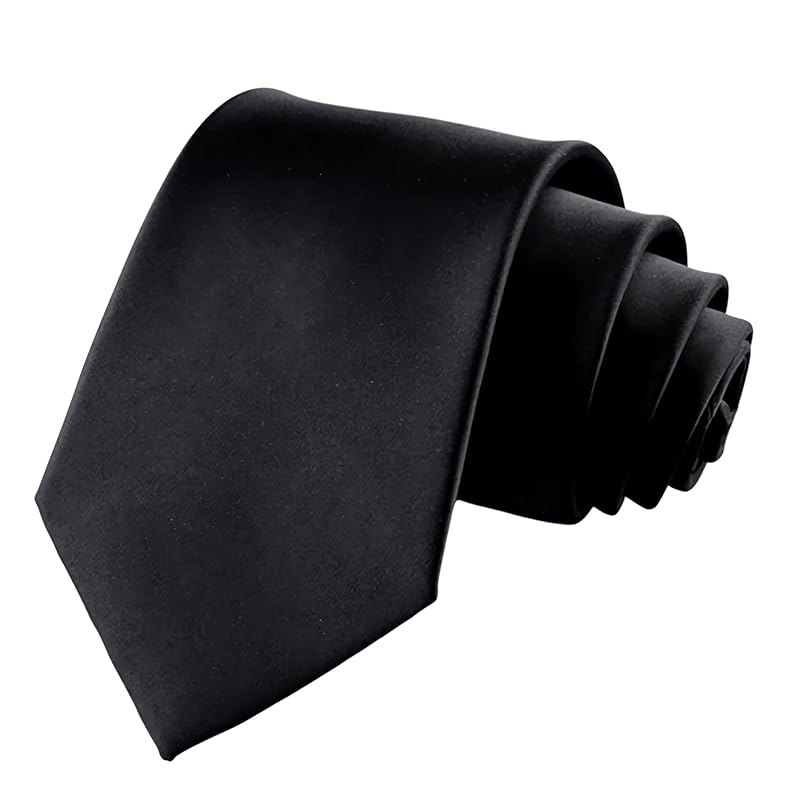 

[Bubu Ohana] tie large sword width 6cm black formal narrow Thailand ceremonial marriage funeral business work sales men s male marriage formula