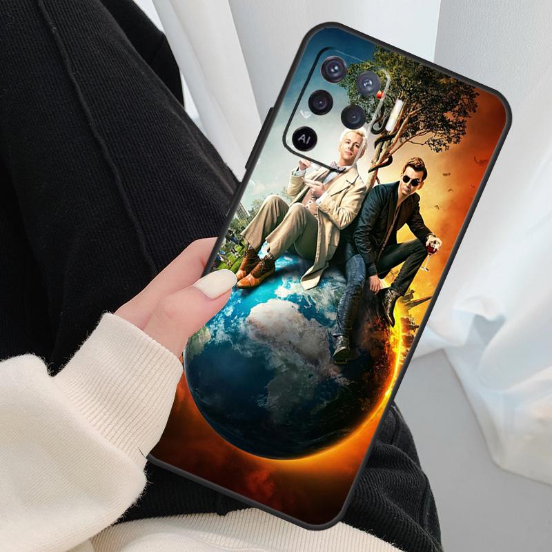 Good Omens Case For Oppo A40 A60 A80 A5 Pro A15 A16 A17 A57 A77 A94 A74 A54 A76 A96 A18 A38 A58 A78 A98