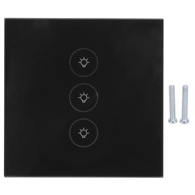 Wifi Smart Wall Touch Light Switch 3 Way MultiControl Single Pole for TUYA Wireless Remote Control