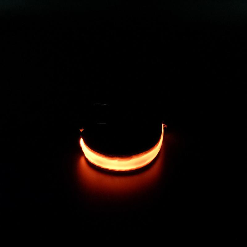 Lichtgevende Armband Led Hardlooplicht Nacht Hardlopen Lichtgevende Polsband Veiligheidswaarschuwing Reflecterend Aanmoedigend Enkelbandje Usb