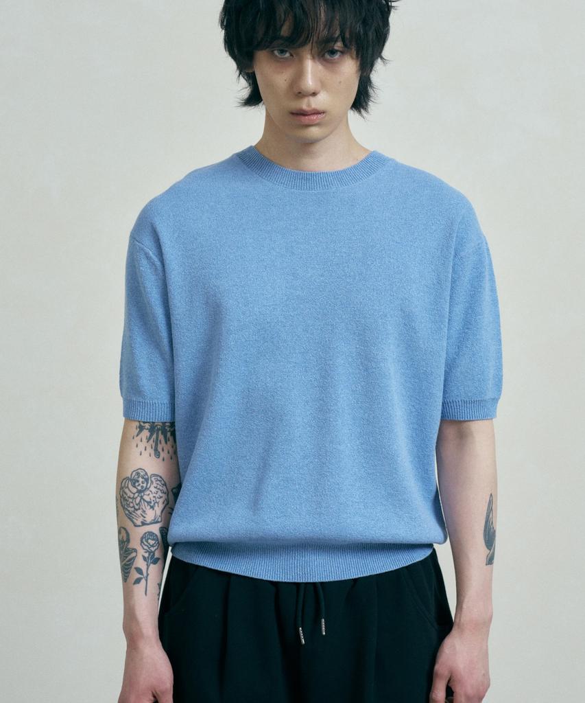 FERNOV Essential Round Short Sleeve Knit 6 Colors