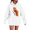 Women's Fashion Casual Long Sleeve Loose Printed Sweatshirt