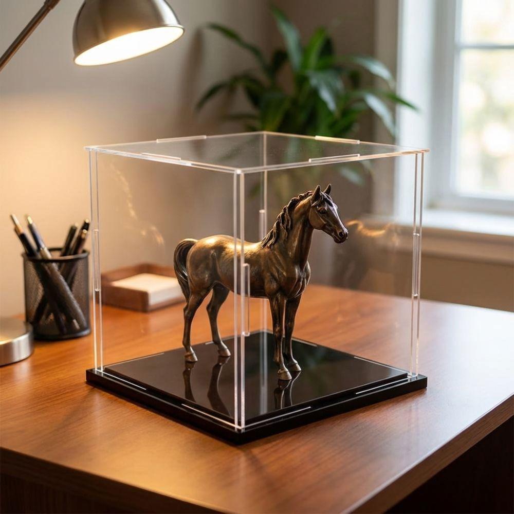 High Clarity Clear Display Case Anti-Scratch Toys Dust Cover  For Collectibles Toys