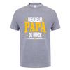 Best Dad In the World T-Shirt Short Sleeve Unisexs French Father Dad T-shirt Papa T-shirt Oz405