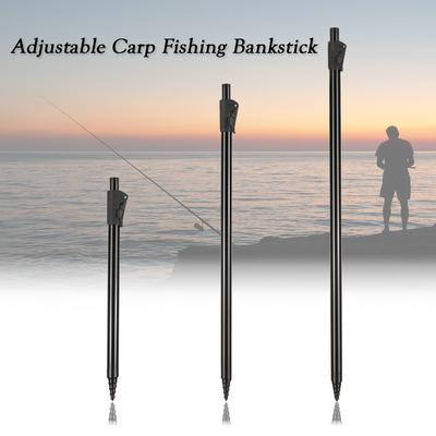 Supporto per canna da pesca regolabile in lega di alluminio estensibile per la pesca alla carpa