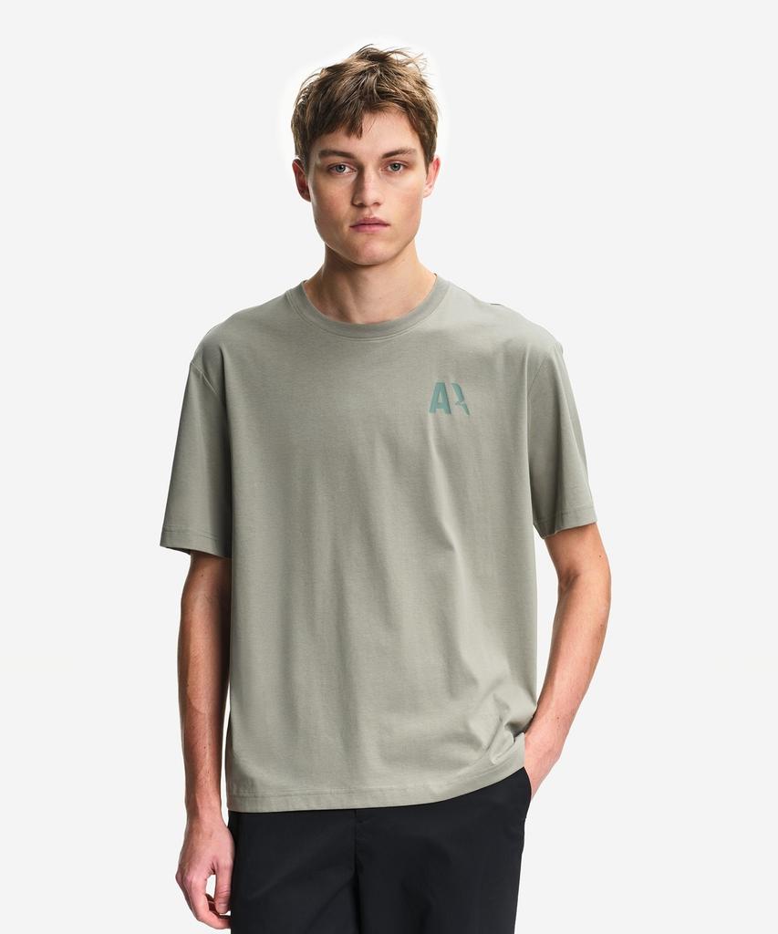 Aigle Men'S Back Print Short Sleeve T-Shirt Aas26Mtsh005Sha
