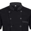 Chef Jacket Short Sleeve Food Kitchen Lightweight Cooker Coat