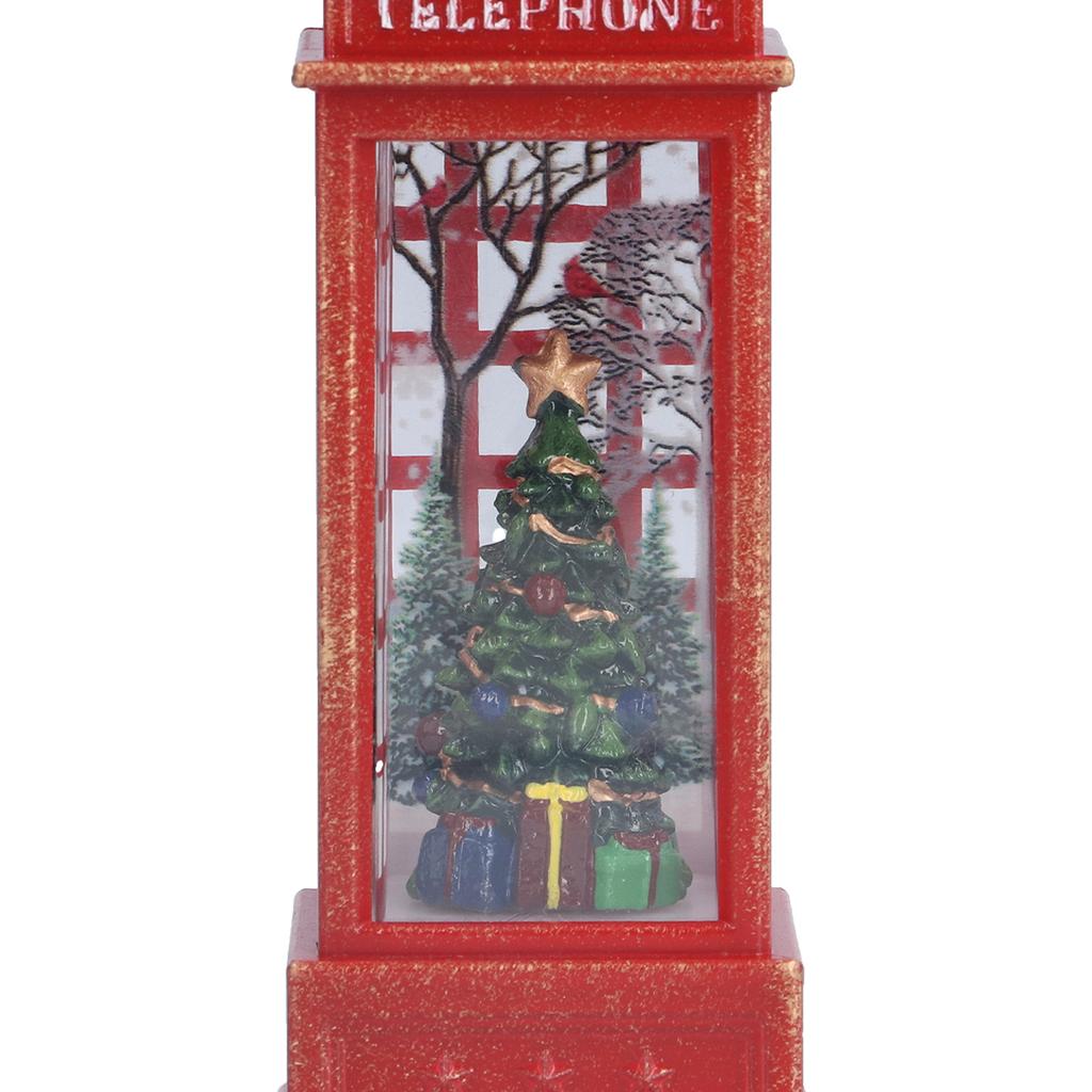 Christmas Decorative Lantern Christmas Table Night Light Lighted Snow Globe LanternChristmas Trees
