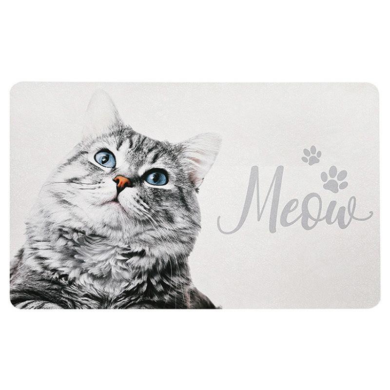 

Cat Floor Mat Household Entry Door Mat Bathroom Kitchen Absorbent Non-slip Mat Bedroom Living Room Floor Mat 50x80