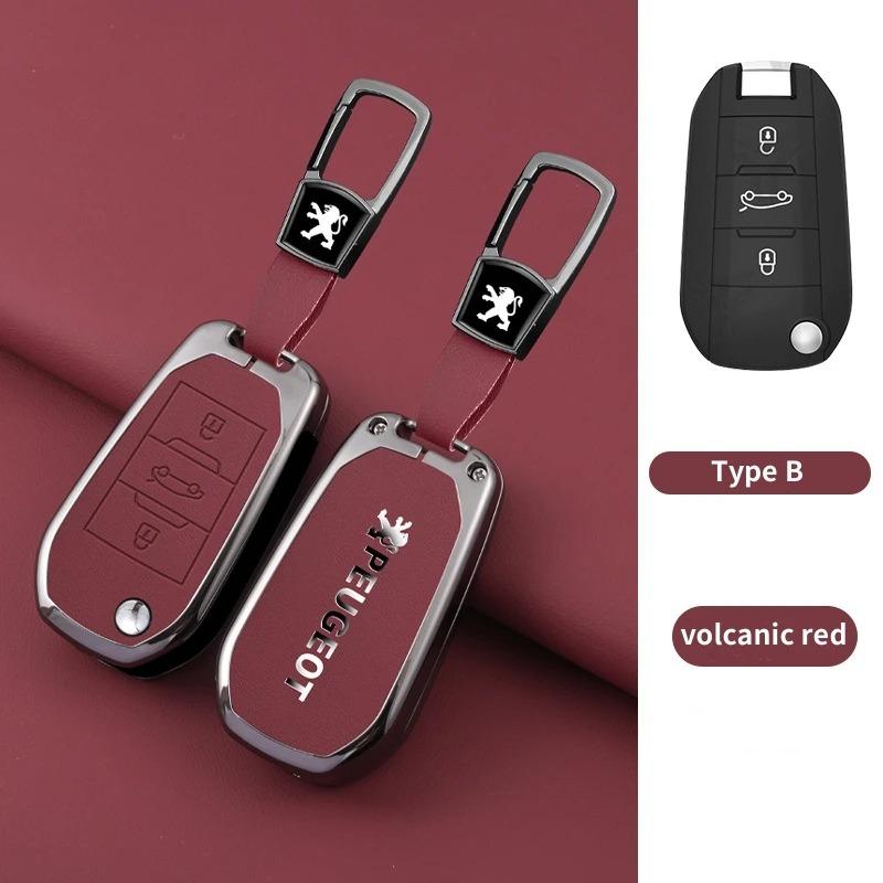 Car Smart Remote Key Case Key Bag Shell Holder For Peugeot GTLine 207 307 407 208 308 408 508 2008 3008 4008 5008 RCZ Accessory