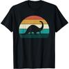 Funny Retro Dinosaur - Great Brachiosaurus Lovers Dino Gift T-Shirt