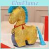 Chinese New Year Horse Plush Toy With Pp Cotton Filling For Holiday Decor And Gifts