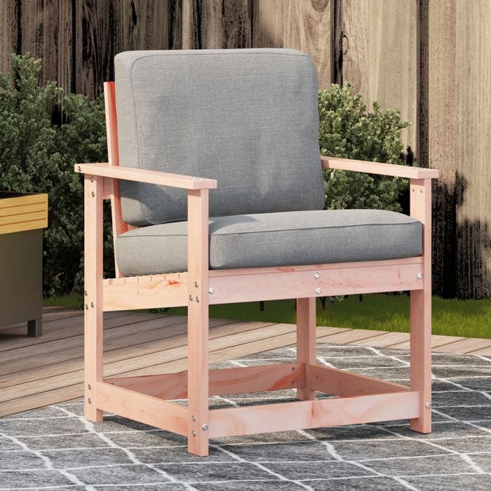 VidaXL Garden Chair, Seat with Backrest, Dining Chair, Camping Armchair, Outdoor Patio Terrace Furniture, Wood 832628
