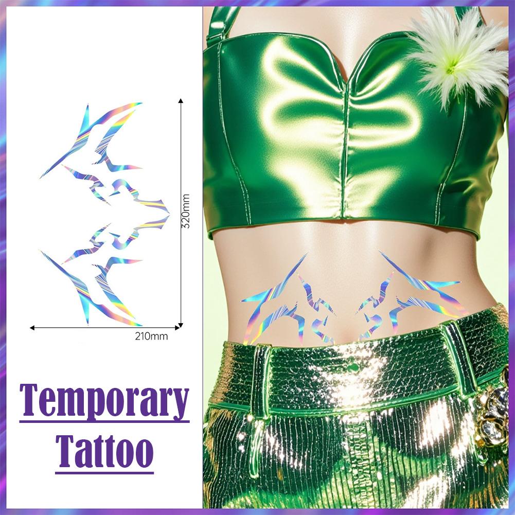 Neue Dämonenjäger Tattoo-Aufkleber, Tattoos Party Dämon Tattoo-Aufkleber Rumi Abziehbilder Partygeschenke Partykostümzubehör