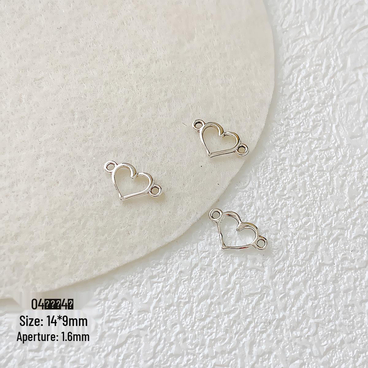 

Сладкий и Крутой Нишевый Кулон-Ключ-Сердце Лебедь - Античный Серебристый Сплав для DIY Ожерелья/Браслета.