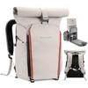 Backpack Camera Backpack Rucksack Laptop Compartment Design Large Capacity Expandable Stylish Compatible with Cameras Tripod Attachment Lightweight