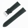 Crazy Horse First Layer Cowhide Strap Men's and Women's Leather Universal Quick-release Ear for 14/16/18/20/22/24 M