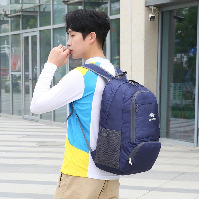 2024 Unisex Faltbarer Leichter Rucksack für Outdoor-Abenteuer