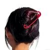 Damen Haarspange Polierte Oberfläche Großes Stift Design Haarspange Atemberaubendes Frisuren Accessoire Tägliches Tragen Party Treffen Ausflug Haar