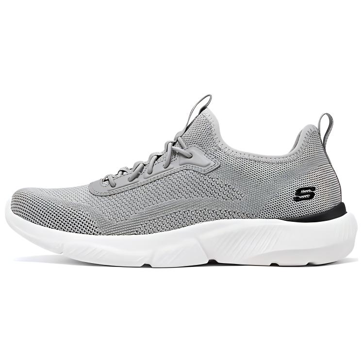 Skechers Ingram Легкие Удобные Дышащие Низкие Кроссовки Y2K Ретро Беговые Кроссовки Мужские кроссовки Серый 210964-GRY 40