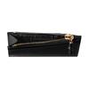 Gucci Glossy Bamboo Ring Leather Card Holder Women Accessories Black 828174-AAE4X-1000