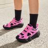 New LiNing Dunes Cushioning Anti Slip Wear Resistant Breathable Height Increasing Low Top Casual Shoes Women's Pink Black AGCU328-2