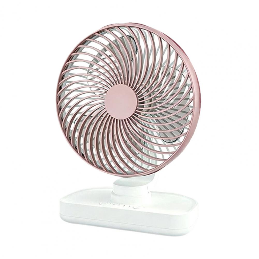 Portable Desk Fan, Small Air Circulating Fan, 3 Speed Quiet Cooling Fan Adjustable Tilt Head For Office Dorm And Kitchen